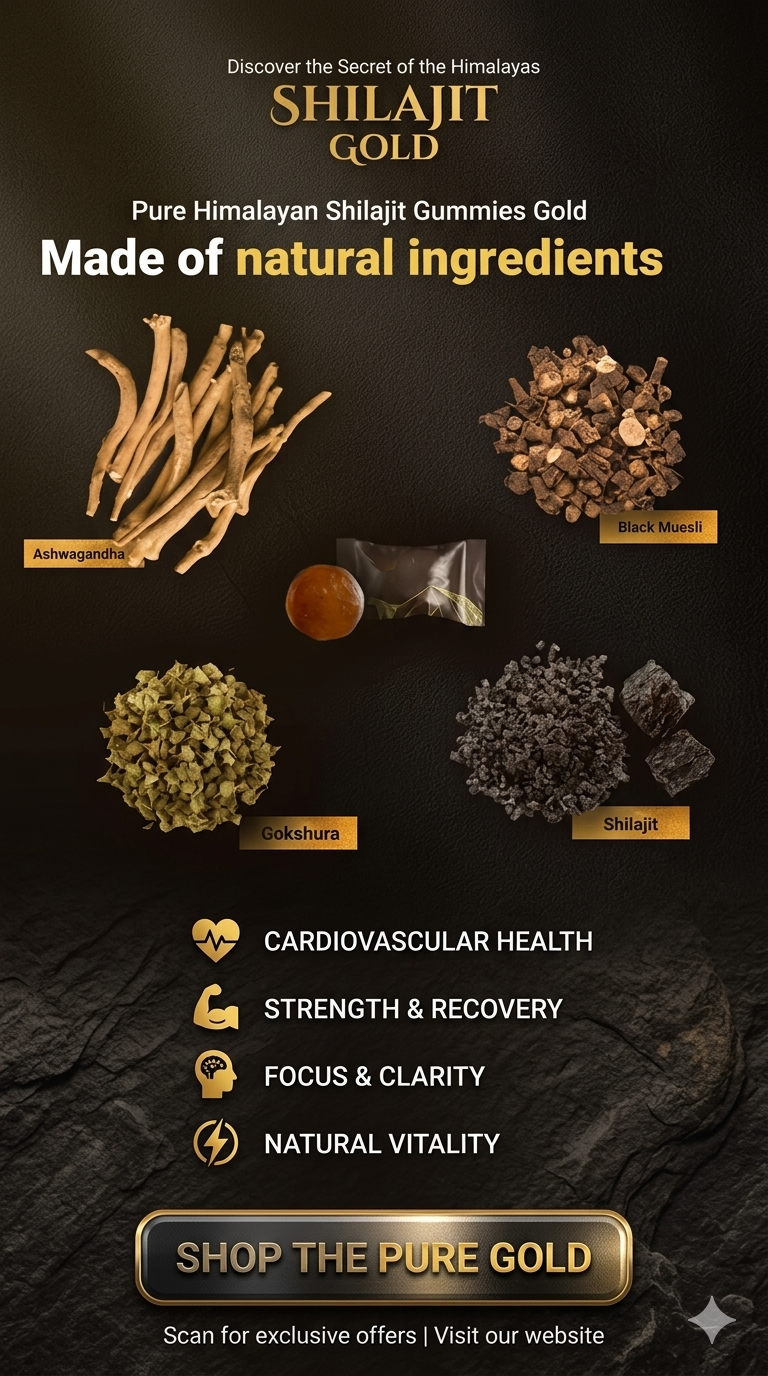 Himalayan Shilajit Gold Gummies + Turkesterone & Tongkat Ali | Strength & Stamina Stack