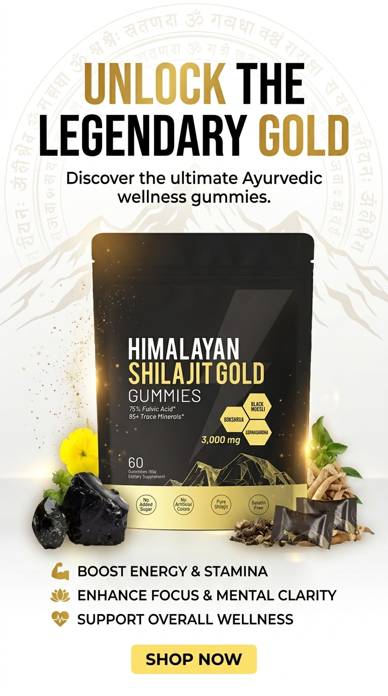 Himalayan Shilajit Gold Gummies + Turkesterone & Tongkat Ali | Strength & Stamina Stack