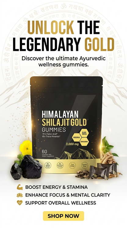 Himalayan Shilajit Gold Gummies + Turkesterone & Tongkat Ali | Strength & Stamina Stack