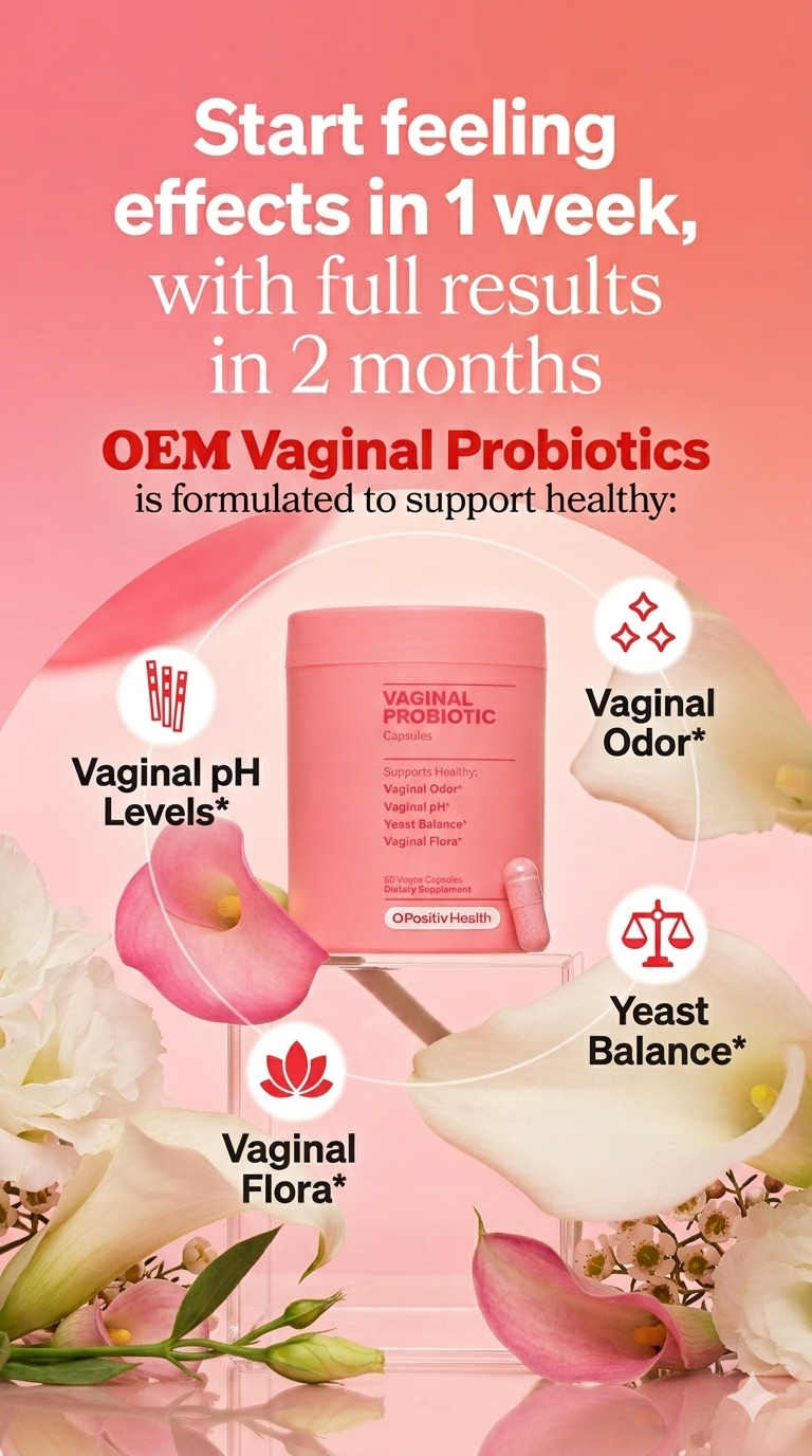Women Probiotics - Prebiotic and Probiotic Capsules