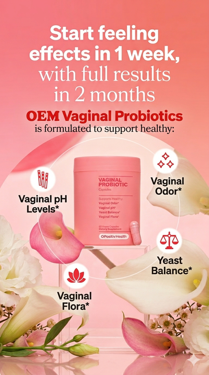 Women Probiotics - Prebiotic and Probiotic Capsules